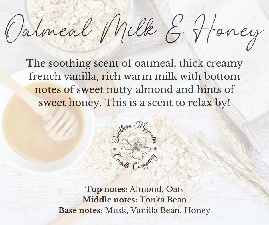 Oatmeal Milk & Honey Scent Mini Wax Melt- 1oz Wax Melt