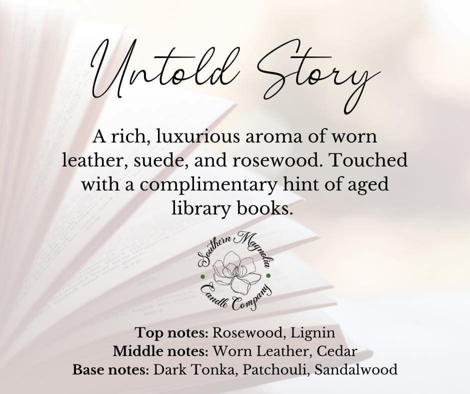 Untold Story Scent Wax Melts- 2.7oz Wax Melts