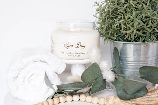 Spa Day Scent Candle - 10oz Soy Candle