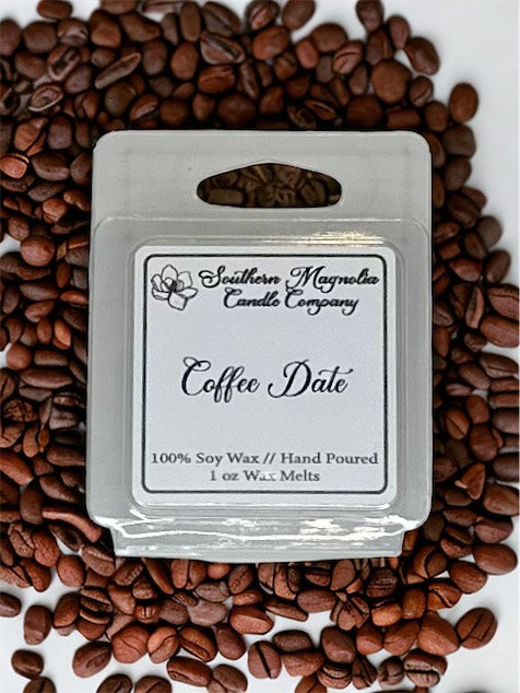 Coffee Date Scent Mini Wax Melt- 1oz Wax Melt