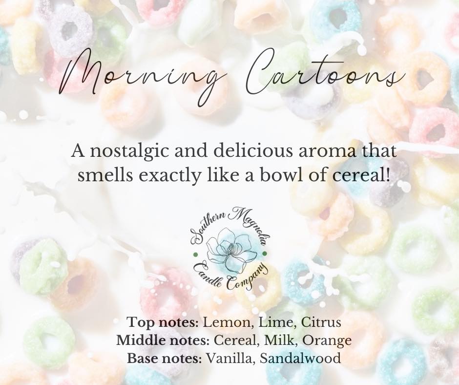 Morning Cartoons Scent Mini Wax Melt- 1oz Wax Melt